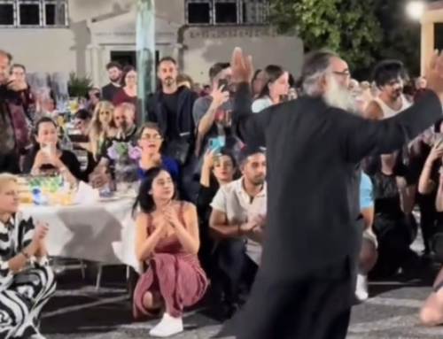 Πεδουλάς Λευκωσίας: Ο πατήρ Λουκάς χορεύει ζεϊμπέκικο και «ρίχνει» το Instagram